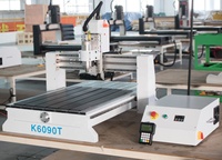 Máquina enrutadora cnc 6090 de 3 ejes, minimáquina de grabado diy de QUICK cnc K6090T