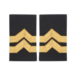 Épaulettes de pilote personnalisées de haute qualité, brodées, multi-rayures, écologiques, pour uniforme, OEM - Product Image 6