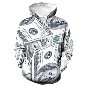 Sweat-shirt à capuche personnalisé avec votre photo, imprimé par transfert thermique, en polaire, pour l'automne, impression intégrale, pull-over pour homme et femme - Product Image 2