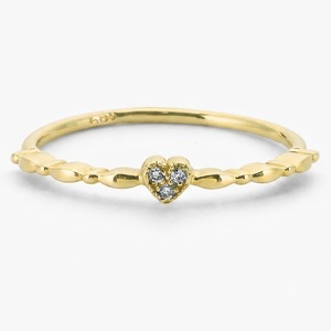 18K <b>Gold</b> Plated Round Brilliant Cut Engagement <b>Ring</b> Elegant Moissanite Proposal Wedding <b>Ring</b> - Product Image 1