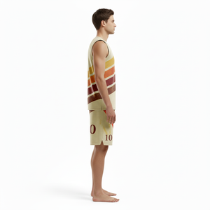 2026 Custom Heat Transfer Printed Breathable Summer Men Basketball Uniform <b>Sets</b> Latest Style Basketball Jersey & Short <b>Set</b> - Product Image 4