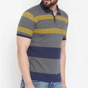 2024 été hommes pour polos Logo brodé personnalisé Golf tenue décontracté Hip Hop Style gros manches courtes t-shirts Plus - Product Image 3