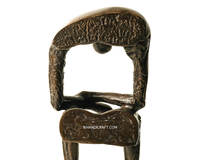 Sculpture commémorative en alliage d'aluminium, faite à la main, durable et écologique, style abstrait moderne, 33 cm (13 pouces), best-seller