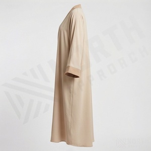 Nuevo Modelo de Abaya al por Mayor, Vestido Musulmán Kaftan para Mujer, Diseños Personalizados, Ropa Islámica Modesta al por Mayor, Suministro de Alta Calidad - Product Image 3