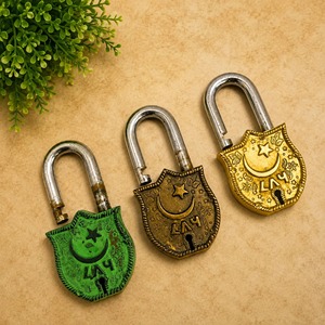 786 Brass Fish <b>Padlock</b> with Moon Star Keys Brass Functional <b>Padlock</b> Collectible Fish Design Antique <b>Padlock</b> Vintage Brass - Product Image 5