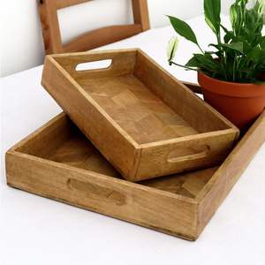 ถาดไม้ไผ่ตกแต่งบ้าน โรงงานรับผลิตตามสั่ง สำหรับเสิร์ฟอาหาร จัดเก็บของ ใช้บนโต๊ะ ห้องนั่งเล่น คุณภาพสูง - Product Image 2