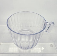 Gobelet/Assiette en Plastique Réutilisable Écologique Sans BPA Résistant aux Chocs Lavable au Lave-Vaisselle 200ml 100ml