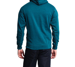 Sudadera con Capucha de Algodón de Alta Calidad, 300g, Color Sólido, Informal, Transpirable, Tejida, Sudadera con Capucha para Hombre, Venta al Por Mayor, Otoño - Product Image 3