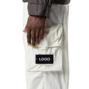 Pantalon cargo pour homme en nylon micro-ripstop, coupe ample en coton, léger, personnalisé, streetwear tactique haut de gamme, pantalon cargo utilitaire OEM - Product Image 4
