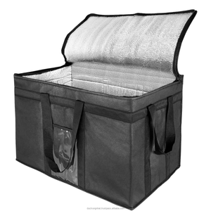 Refrigerador de tamaño Lager de la mejor calidad, caja de Picnic para el almuerzo, bolsa de mano aislada de papel de aluminio no tejido con bolsas térmicas para el almuerzo - Product Image 6