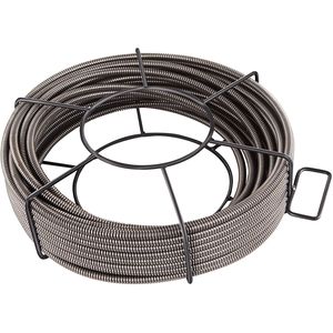 Cable limpiador de desagües de núcleo sólido de 75 pies x 3/8 pulgadas, serpiente desatascadora de alcantarillado, limpiador de tuberías de alcantarillado específico para obstrucciones - Product Image 5