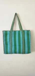 Trendy Handmade Reusable Shopping Bag Cotton <b>Tote</b> Bag Eco Friendly Quilted <b>Tote</b> For Women Everyday Carry And Grocery - Product Image 2