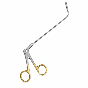 Pinzas Frontales Giraffe para Senos Paranasales, 45 Grados, Mandíbulas de 3.5mm, Instrumento Quirúrgico ENT FESS, Acero Inoxidable con Certificación CE - Product Image 1