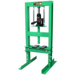 Adjustable 6 Ton Hydraulic Press Benchtop H-Frame Hydraulic Shop Press with <b>Working</b> <b>Table</b> for Garage Floor Use - Product Image 3