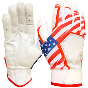 Trending Quality Baseball Batting Gloves New Design Comfort feel soft stuff hot selling Baseball Batting Gloves with custom logo - Product Image 3