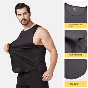 Camiseta sin mangas personalizada para hombre, transpirable, para gimnasio, fitness, culturismo y entrenamiento. - Product Image 2