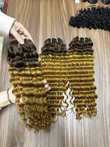 2025 prix de gros tendance haute qualité bouclés faisceaux vietnamiens têtes de formation de cheveux humains pour les femmes noires vendeurs - Product Image 5