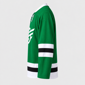Maillot de hockey sur glace réversible imprimé par transfert thermique 100 % polyester de haute qualité 220g pour adultes hommes grandes tailles anti-UV personnalisé OEM - Product Image 2