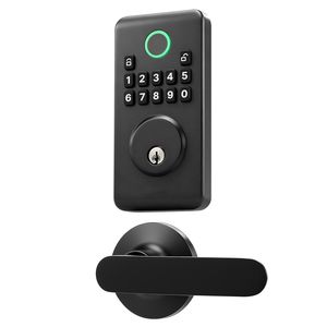 Set Serratura Porta Senza Chiave con Tastierino Elettronico Personalizzabile e Design Ergonomico - Product Image 1