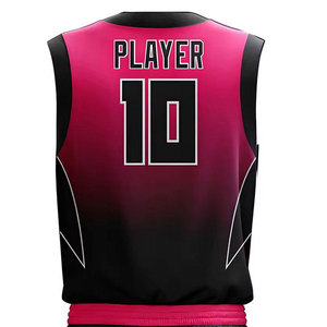 Ensemble d'uniformes de basketball personnalisés pour hommes, 100 % polyester, respirant, durable, séchage rapide, léger, haute qualité, vente en gros - Product Image 5
