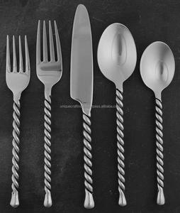 Silver Cutlery Set Stainless Steel <b>Spoon</b> Fork Knife Tablewares Wholesale Custom Fine Dining Home Kitchen Decor Selling Good - Product Image 1