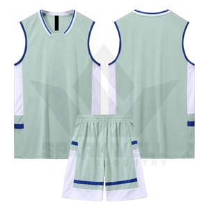 Conjunto de Uniforme de Baloncesto Personalizado, Sin Mangas, Cuello en V, Poliéster que Absorbe la Humedad, Uniforme Deportivo Unisex para Adultos - Product Image 6