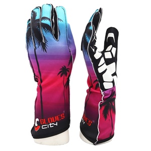 Guantes de Carreras de Karting Personalizables, Ligeros, Unisex, de 2 Capas, Transpirables, Antideslizantes, Dedos Completos, Precio al por Mayor, PU de la Mejor Calidad - Product Image 1