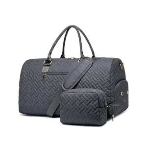 Bolsa de Gimnasio Portátil de Nailon con Cierre, 76-120L+, con Compartimento para Zapatos, para Viajes, Hospitales, Trabajo, etc. - Product Image 5