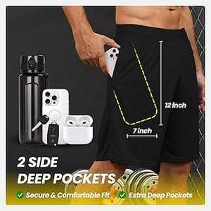 Shorts de sport décontractés pour hommes MMA, en stock, personnalisables, meilleur prix, en Spandex/Polyester respirant avec taille élastique – Nouveauté très demandée - Product Image 5