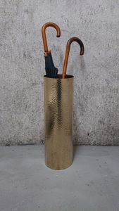 Elegant Metal Umbrella Stand With Decorative Pattern For Home Entrance And Hallway Organization - Product Image 2