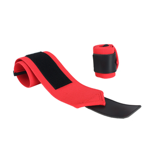 Muñequeras Deportivas Resistentes de Color Rojo, Directas de Fábrica, para Levantamiento de Pesas, para Hombres y Mujeres, Color y Talla Personalizables - Product Image 1