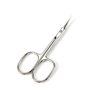 Ciseaux à cuticules en acier durable à lame courbée, outils de beauté pour le soin des ongles incarnés et la manucure, ciseaux à pointe acérée et à pointe arrondie - Product Image 3