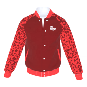 Reema personalizado 100% lana Varsity marca chaquetas fabricante al por mayor Letterman bombardero chaqueta con logotipo para los hombres - Product Image 1