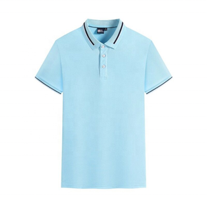 Chemises polo d'été décontractées à manches courtes pour hommes et femmes Impression de logo personnalisé Broderie Design personnalisé Tops polos en coton - Product Image 4