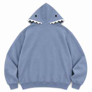 Sudadera con Capucha Unisex Divertida de Algodón 100% de Forro Polar, Oversize, Manga Regular, Blusa Gruesa de Otoño, Transpirable y Antiencogimiento - Product Image 2