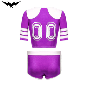 Adult Cheerleading Uniform for Women Breathable Comfortable Polyester/Spandex Sublimation Customizable Low MOQ - Product Image 6