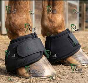 Botas de Neopreno para Caballos con Logotipo Personalizado, Botas de Protección Antichoque de Alta Calidad para Entrenamiento de Caballos, Suministros Ecuestres al por Mayor - Product Image 3