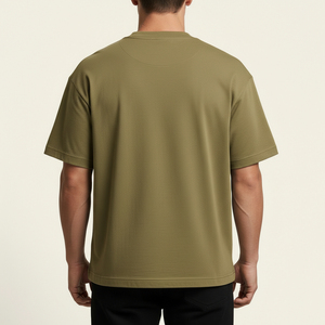 Custom Blank Oversized Tee OEM ODM Clothing Manufacturer For Fashion Brands - Product Image 2