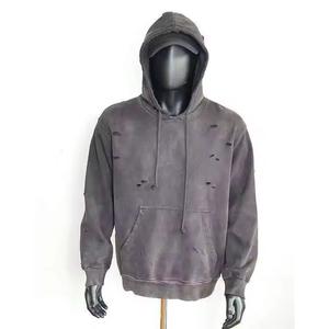 Multi-pockets style Distressed Hoodies for Women High Quality Trendy Daily Wear Perfect Warm Windproof Women Distressed Hoodies - Product Image 1