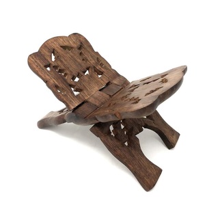 Rehal décoratif pliable – Support de lecture en bois artisanal de qualité supérieure pour Coran, Bible et écritures religieuses - Product Image 1