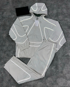 Custom logo Ladies Windbreaker Short <b>Sets</b> Windbreaker Short <b>Set</b> Women Nylon Women Shorts Windbreaker <b>Sets</b> - Product Image 6