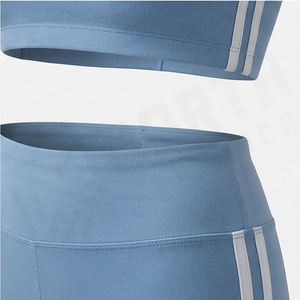Ensemble de yoga pour femmes, vêtements de fitness, soutien-gorge de sport et leggings, tenue de sport pour la gym, l'entraînement et les exercices, couleur personnalisée - Product Image 5