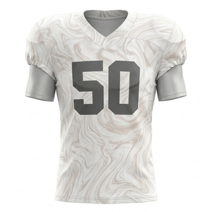 Uniforme de football américain à prix avantageux, imprimé par transfert thermique, 100% polyester, séchage rapide, nouvelle arrivée, sur mesure - Product Image 5
