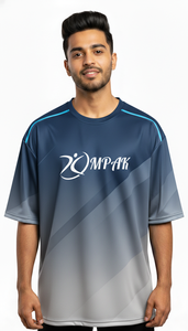 เสื้อยืดโอเวอร์ไซส์ผู้ชายสุดเทรนด์ พิมพ์ลายแบบซับลิเมชั่น สไตล์สตรีทแวร์ลำลอง ทรงหลวม แฟชั่นยอดนิยม - Product Image 3