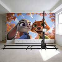 Impresoras de inyección de tinta con cabezal de impresión Epson para murales verticales Faith Digital Industry Direct, la impresora de pared Rayline Ai 4K