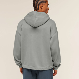 Sudaderas con Capucha Personalizadas al por Mayor para Hombre, 100% Algodón de Alto Gramaje, Fabricantes de Ropa Urbana con Estampado Personalizado, Sudadera con Cremallera de 500 g/m² para Hombre - Product Image 2