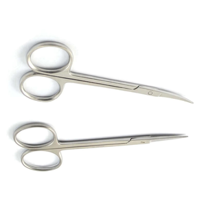 Tijeras Curvas Premium Iris - Tijeras de Microdisección de Acero Inoxidable Afiladas para Procedimientos Oftalmológicos, de Laboratorio y Quirúrgicos - Product Image 6