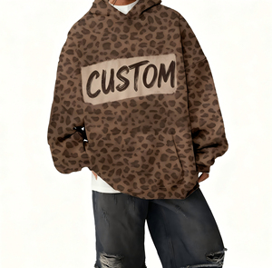 Sudadera con Capucha Eyre Sport Wear Personalizada, Moderna, para Hombre, de Invierno, con Forro Polar Bordado, de Poliéster y Algodón, Estilo Retro - Product Image 5