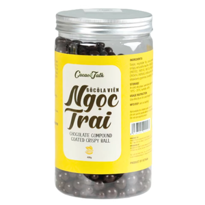 Chocolate Compuesto de Excelente Calidad, Venta Directa de Fábrica, OEM/ODM, HALAL, Bolas Crujientes de Chocolate Negro, Decoración de Pasteles con Cacao - Product Image 1