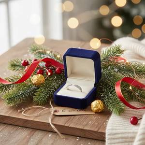 S925 Sterling Silver Open Moissanite <b>Ring</b> <b>Adjustable</b> Split Band Round Brilliant Jewelry for Women - Product Image 3